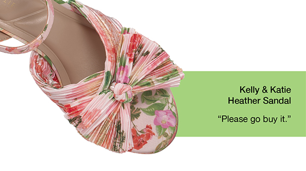 Kelly & Katie Heather Sandal | βPlease go buy it.β