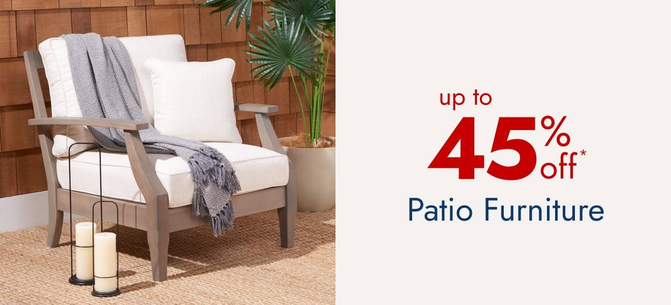 Save up to 45%--Patio Furniture
