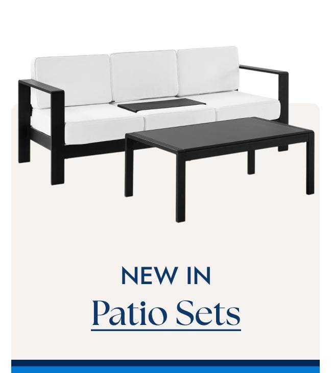 New in Patio Furniture Sets