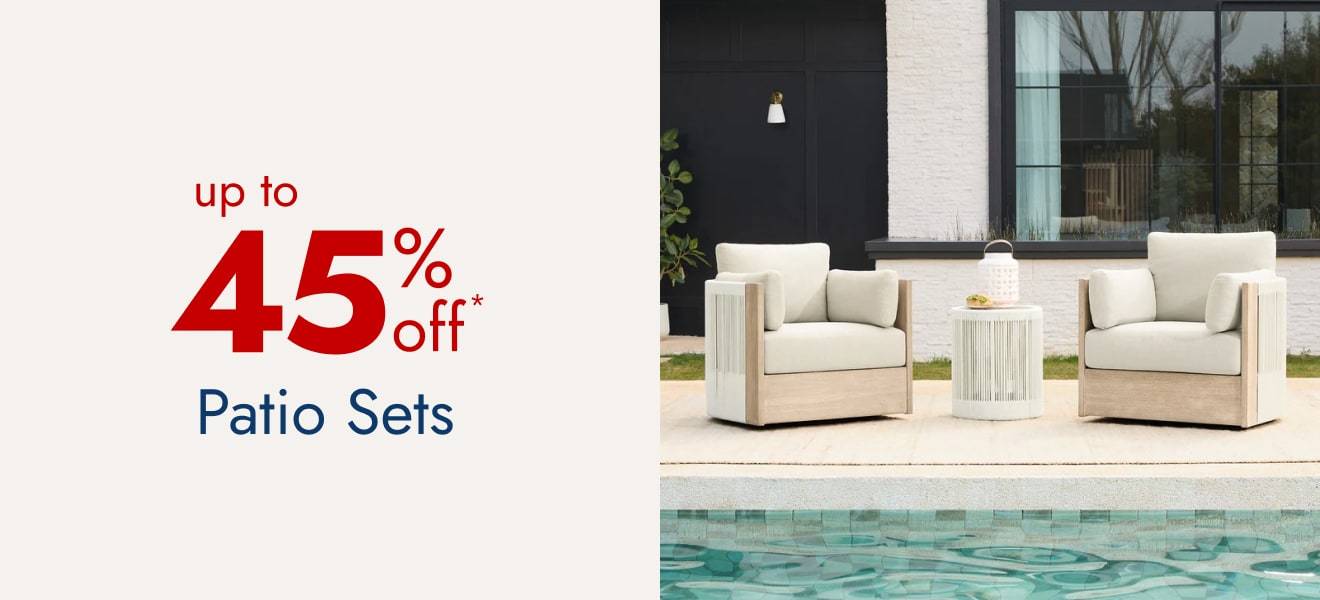 Up to 45%--Patio Sets