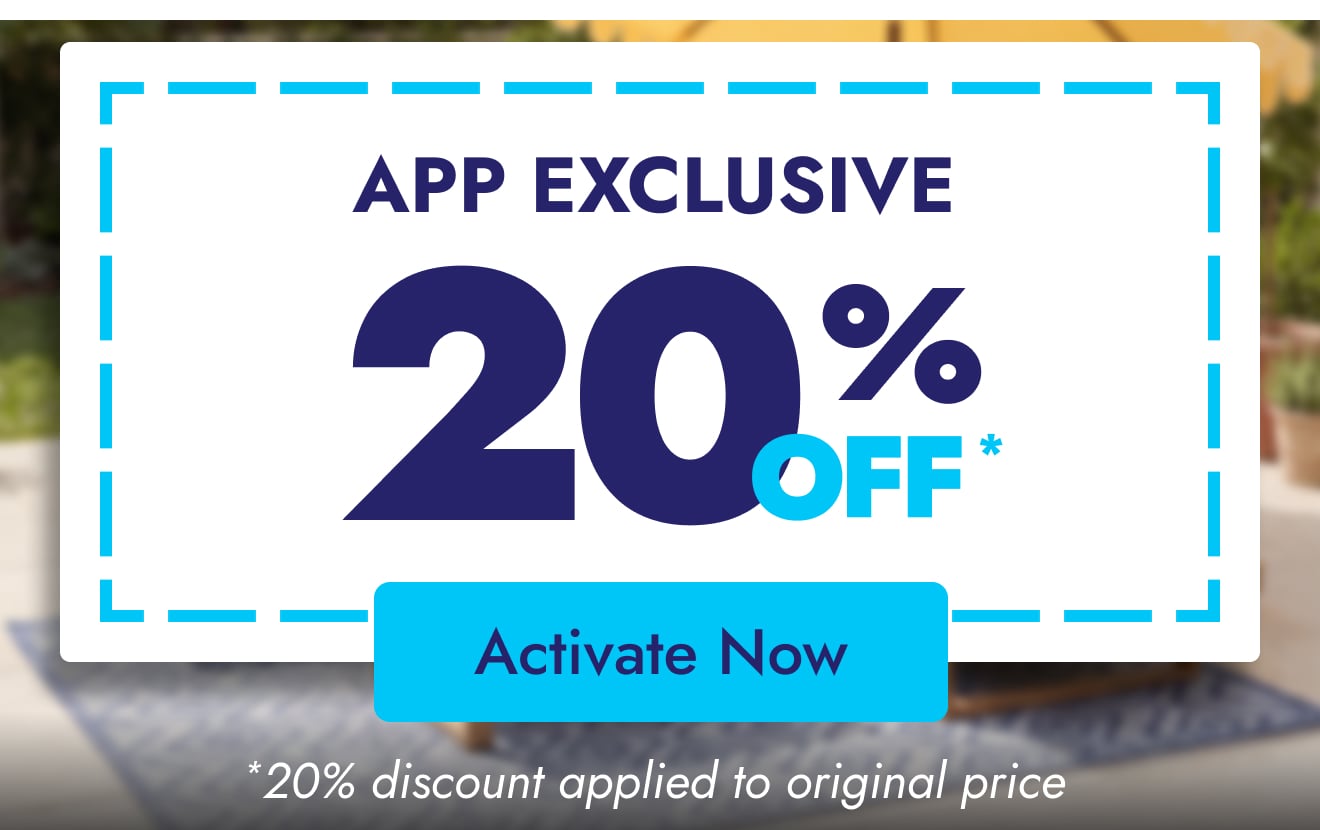 Shop in app for an extra 20% off