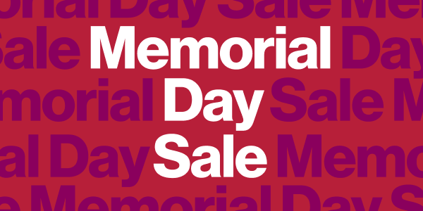 Memorial Day Sale