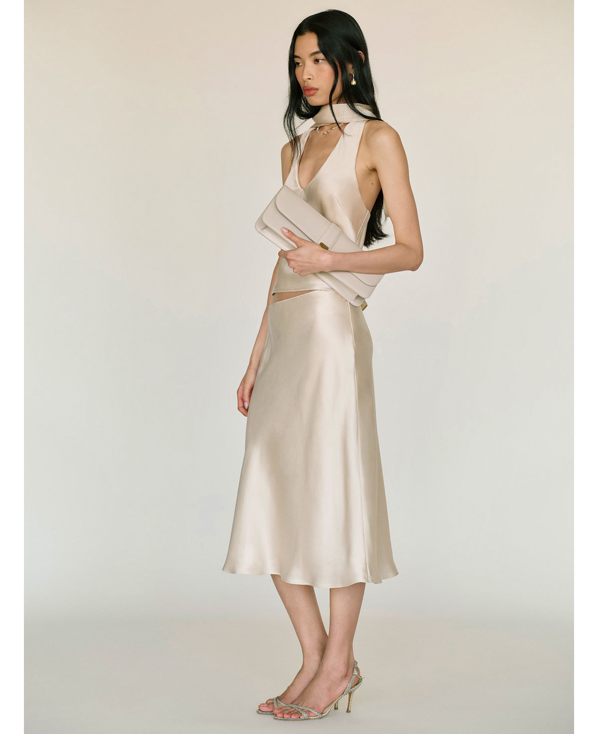 Pomelle Silk Two Piece