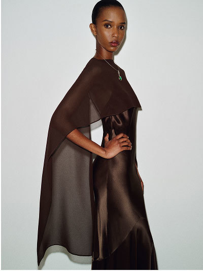 Tiffani Silk Dress