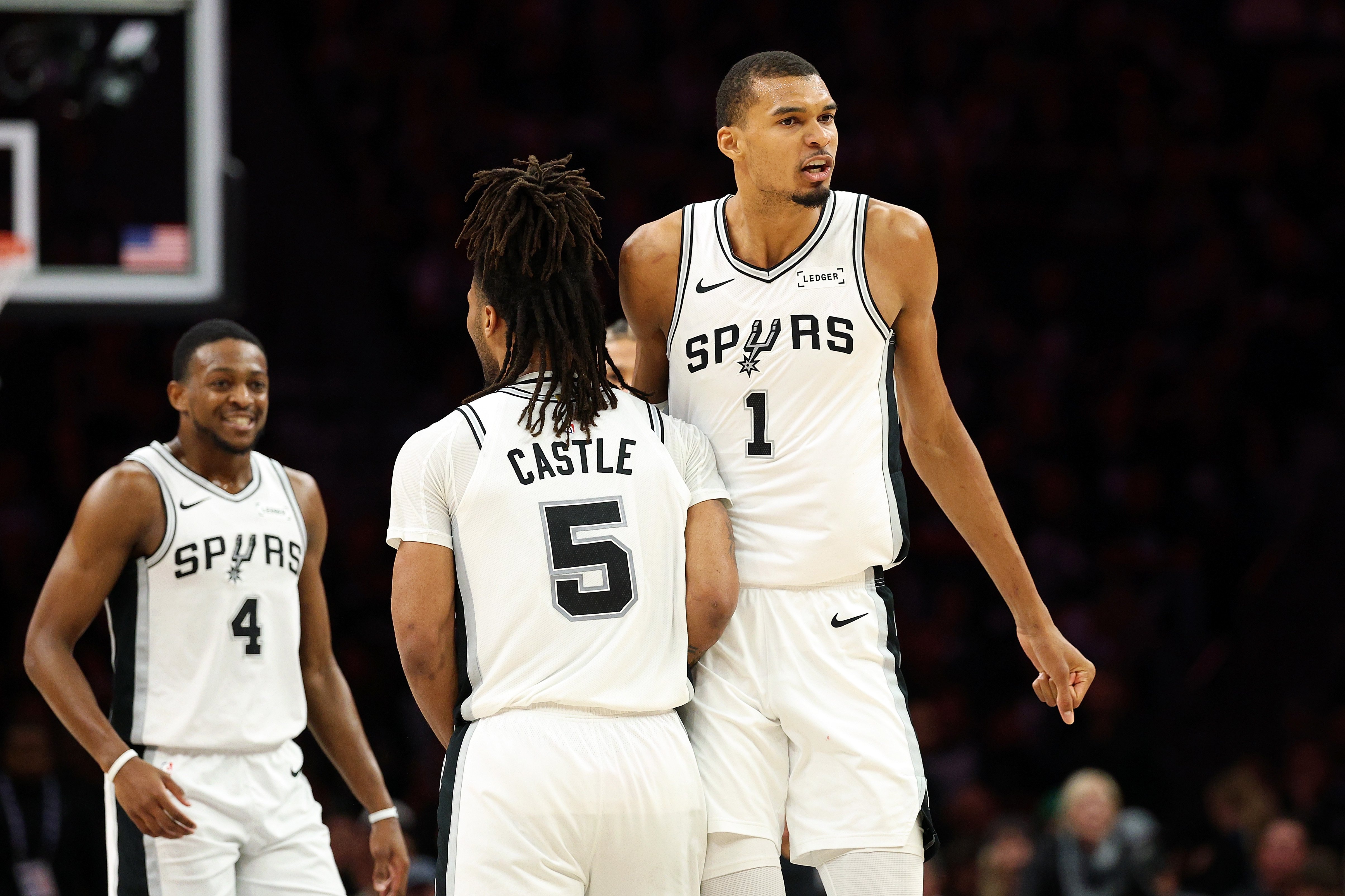De'Aaron Fox, Stephon Castle, Victor Wembanyama