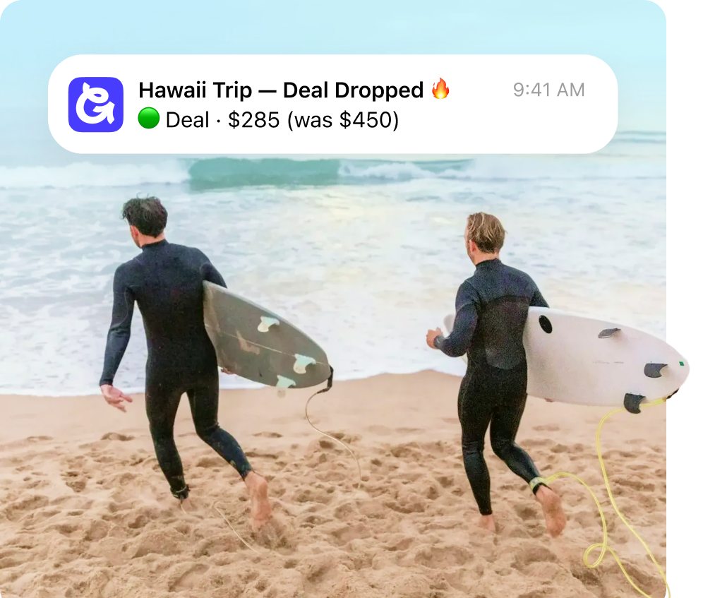 Get Trip alerts