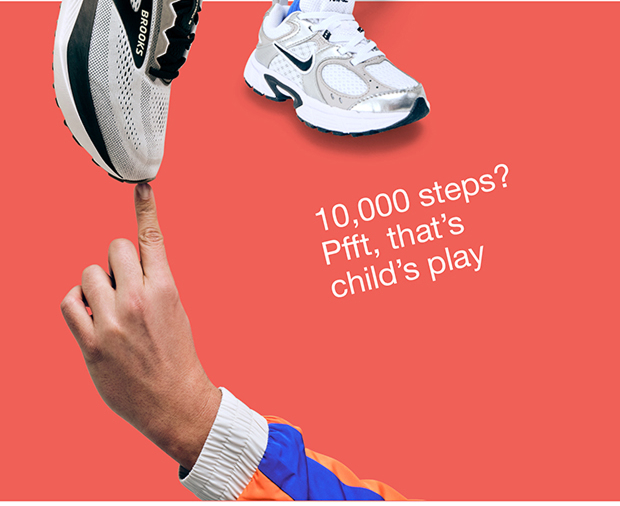 10,000 steps? Pfft, that’s child’s play