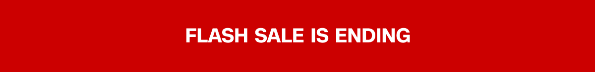 Flash sale is ending