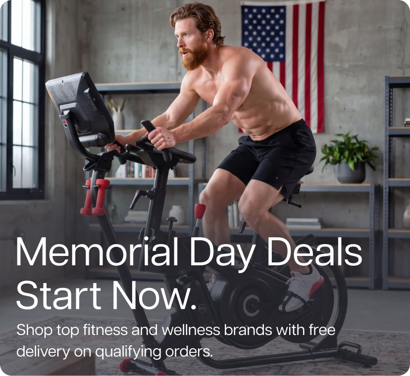 Memorial Day Deals Start Now. Shop top fitness and wellness brands with free delivery on qualifying orders.