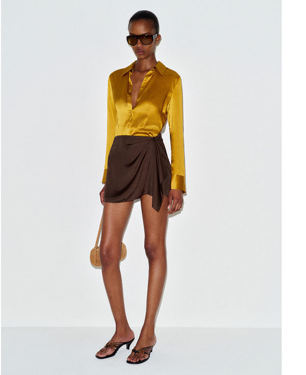 Milla Silk Skirt
