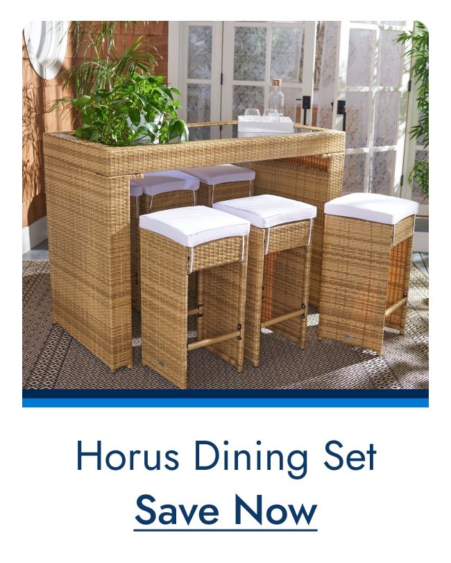 Shop SAFAVIEH Outdoor Horus 7-piece Patio Dining Set