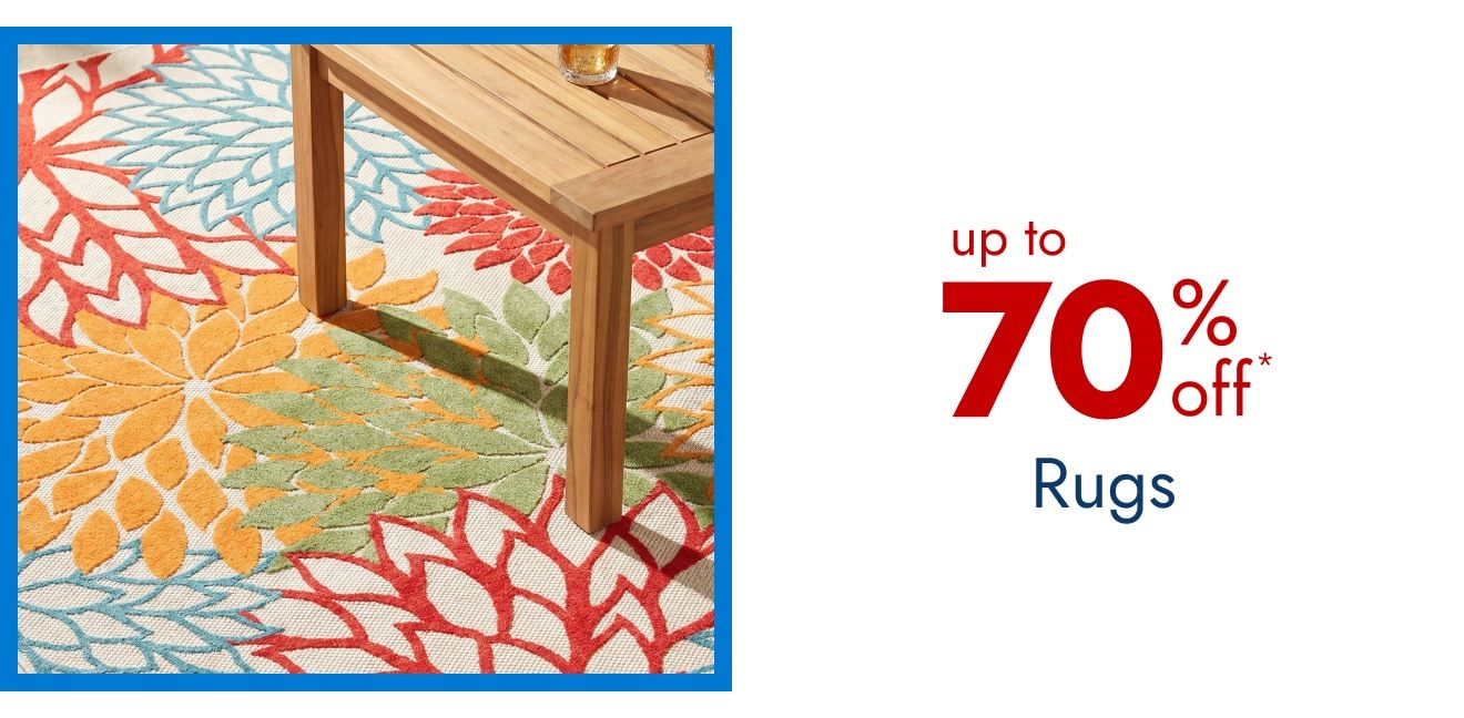 Save on Rugs - Up to 70% Off