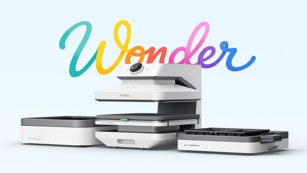 xTool&nbsp;WonderPress: Modular 3D Auto Heat&nbsp;Press