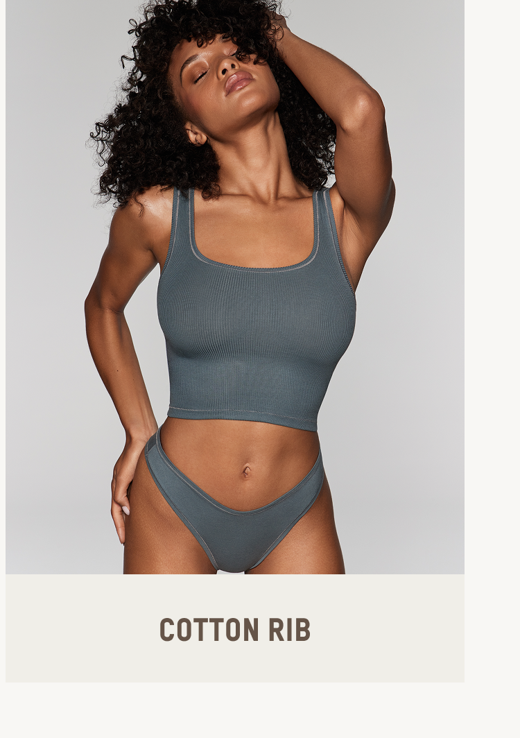 COTTON RIB