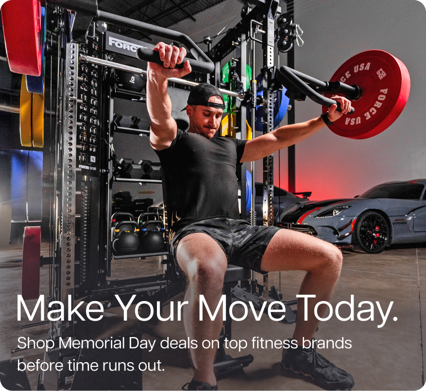 Make Your Move Today. Shop Memorial Day deals on top fitness brands before time runs out.