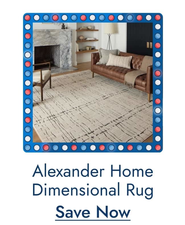 Shop Alexander Home Harrison Industrial Dimensional Rug
