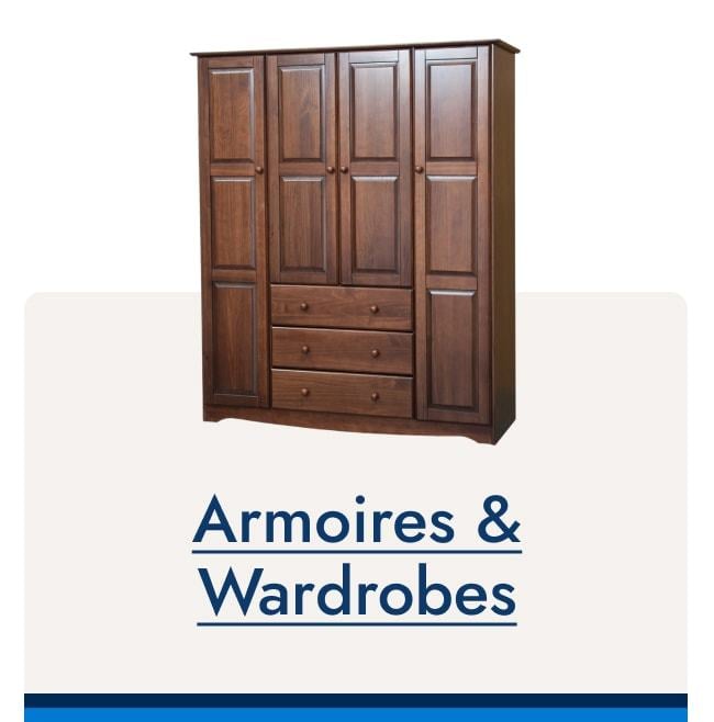Save on Armoires & Wardrobes