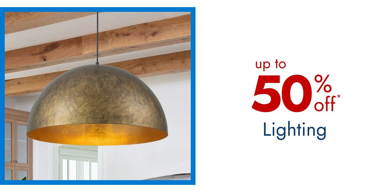 Save on Lighting - Up to 60% Off