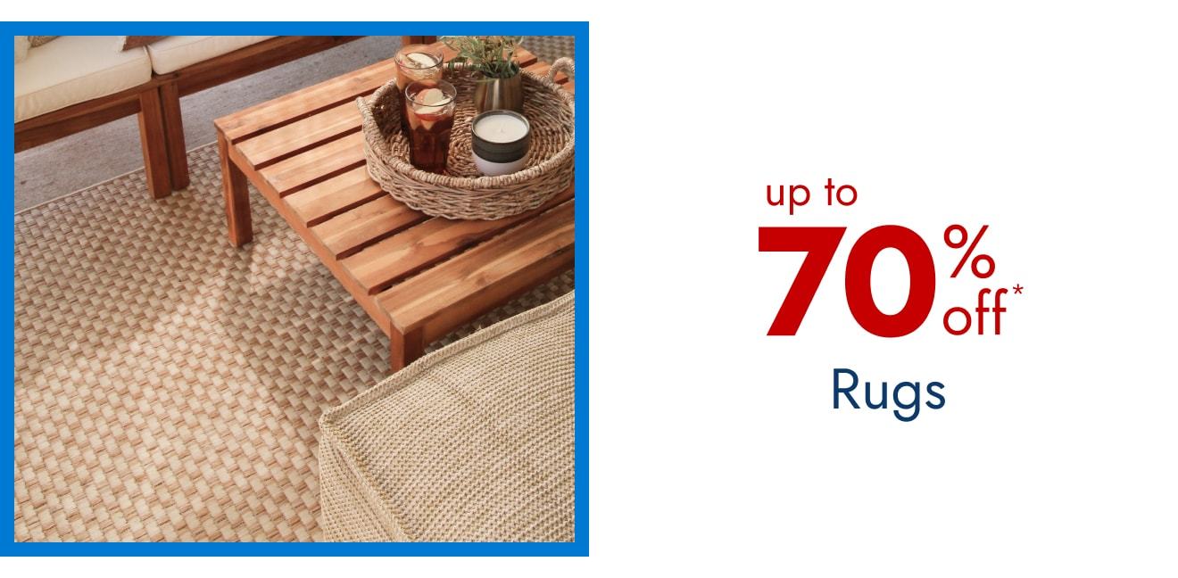 Save on Rugs - Up to 70% Off