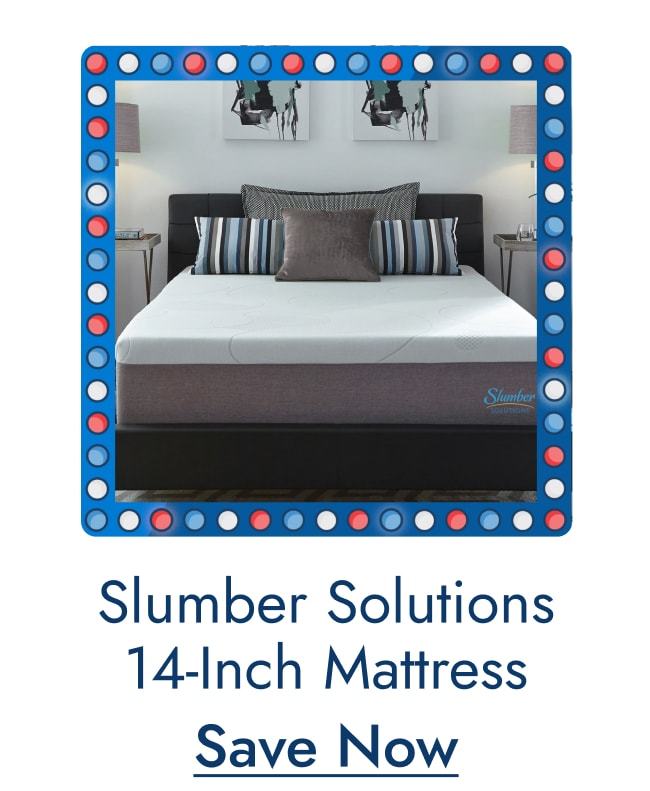 Slumber Solutions 14-inch Gel Memory Foam Mattress