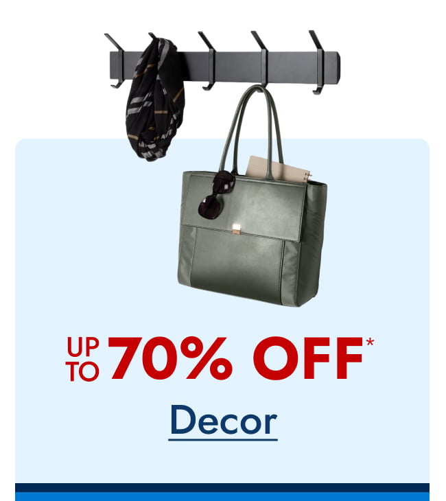 Up to 70% --Decor
