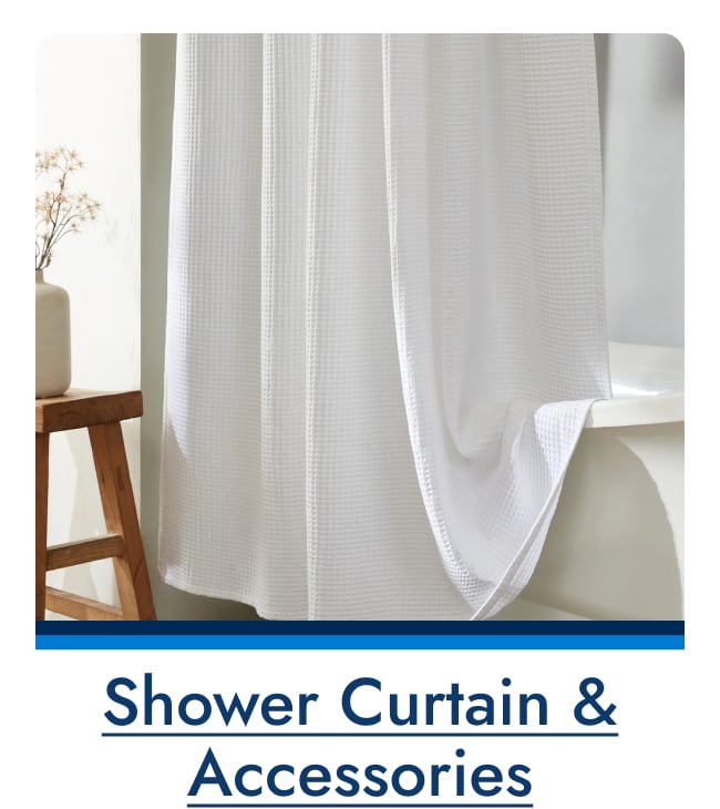 Save on Shower Curtains & Accessories