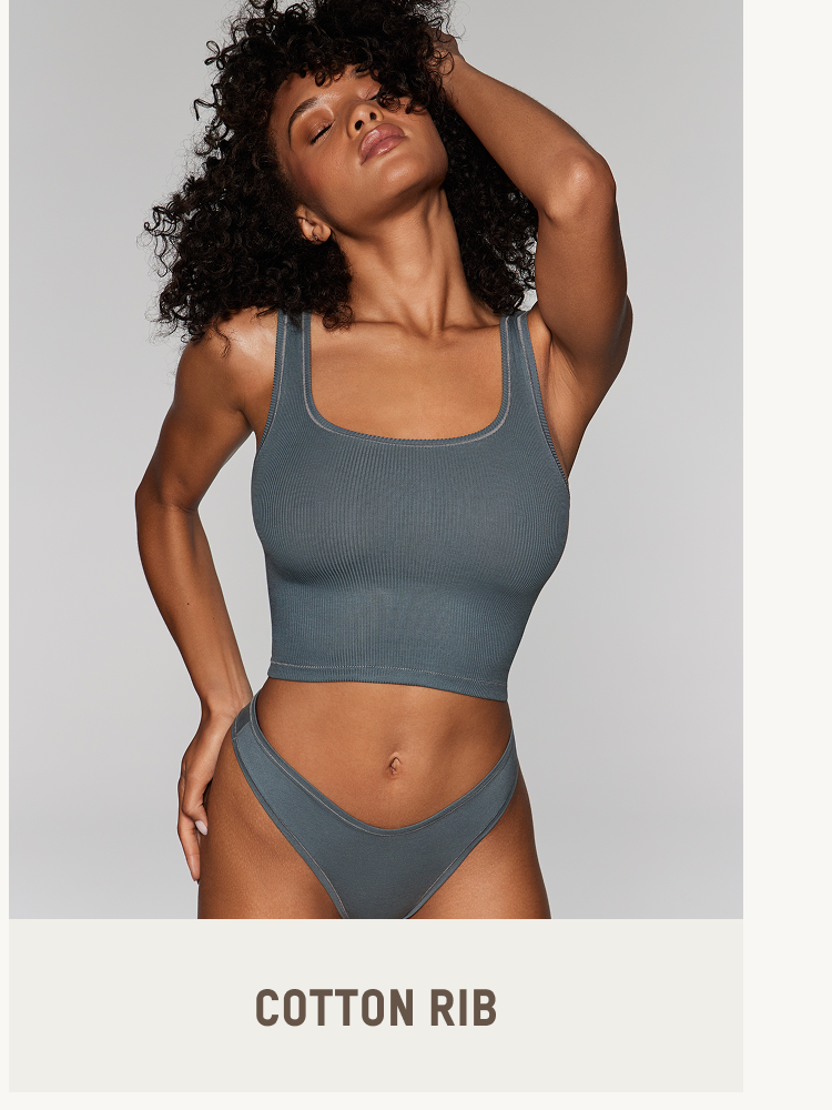 COTTON RIB