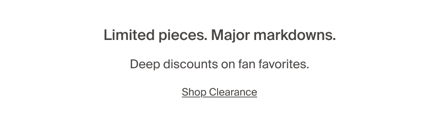clearance