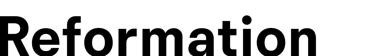 Reformation