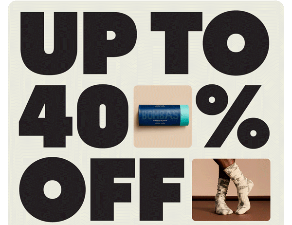 UP TO 40% OFF