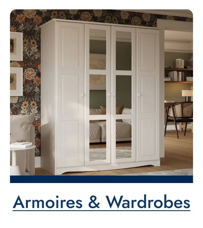 Save on Armoires & Wardrobes