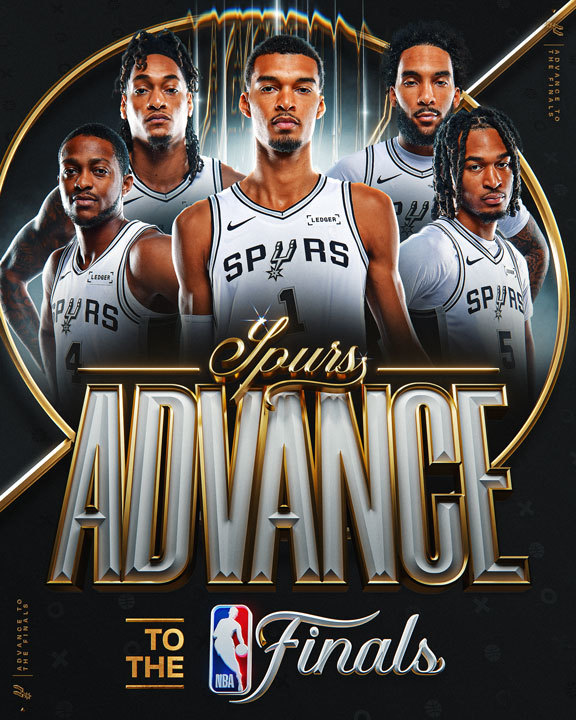 Spurs advance