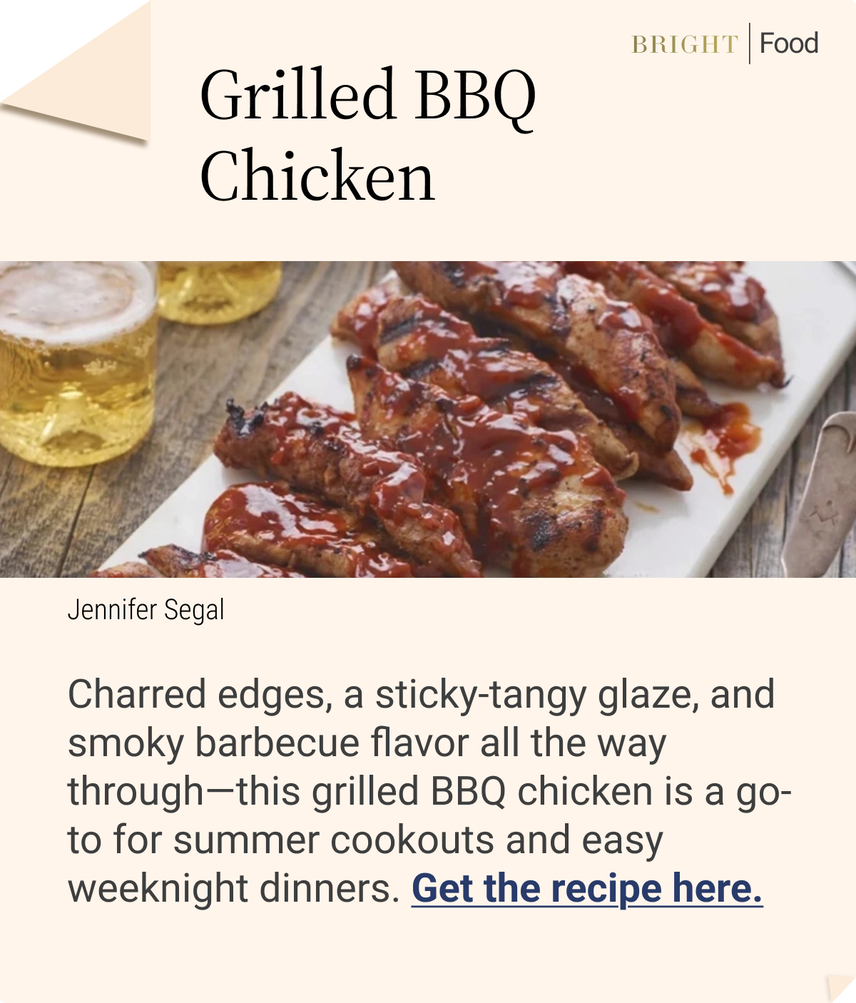 Today's Recipe
