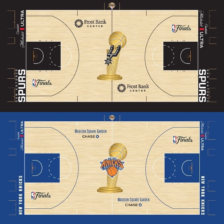 NBA Finals Courts
