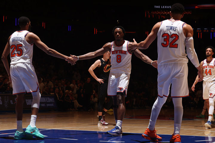 Mikal Bridges, OG Anunoby, Karl-Anthony Towns
