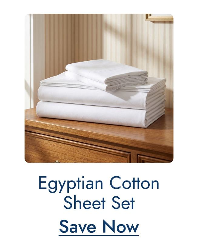 Save on Egyptian Cotton 800 Thread Count Deep Pocket Bed Sheet Set