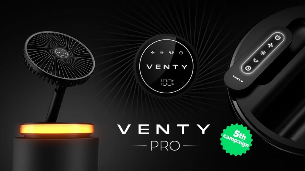 VENTY PRO Series: An Advanced Portable Fan