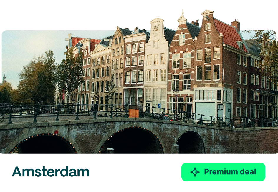 Amsterdam. Premium deal