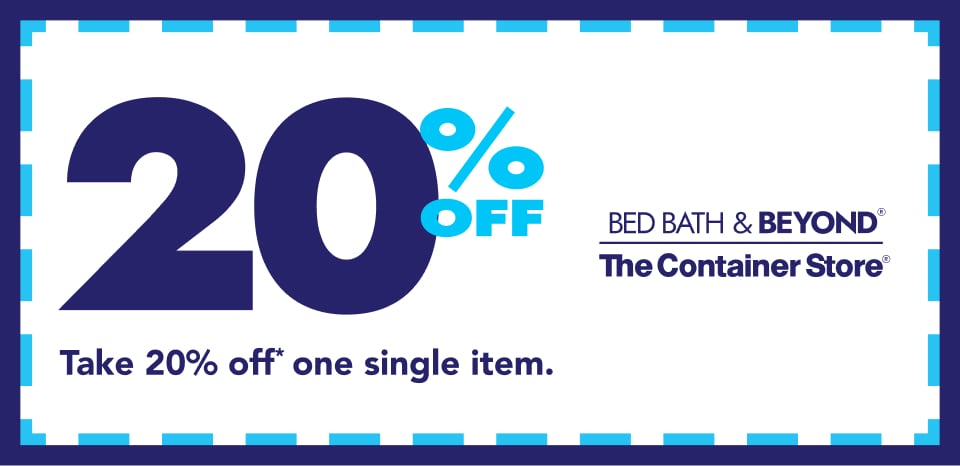 20% Off A Single Item 20% Off A Single Item