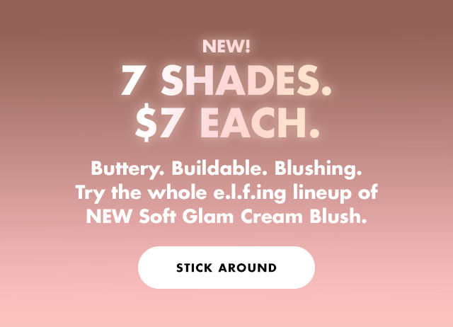 new! 7 shades, $7 each
