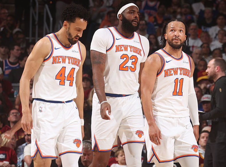 Landey Shamet, Mitchell Robinson, Jalen Brunson