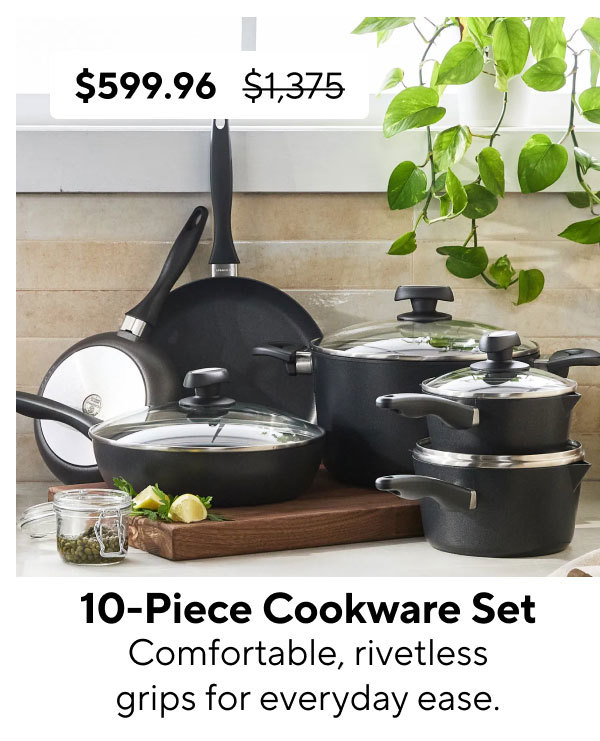 Scanpan Momenta 10-Piece Cookware Set