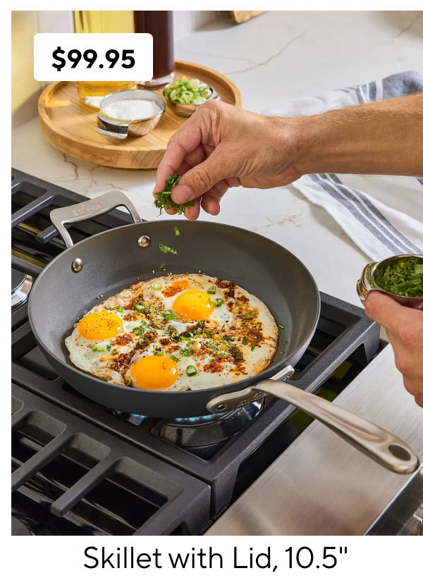 All-Clad HA1 Ceramic Nonstick Skillet with Lid