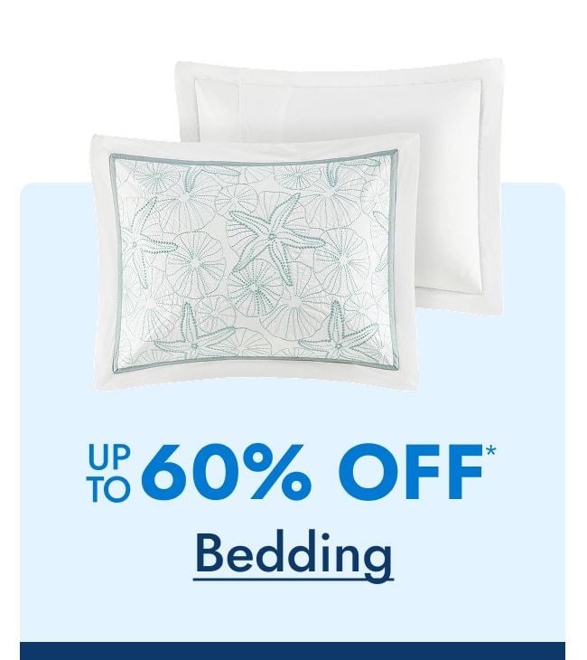 Bedding Up to 60% Off