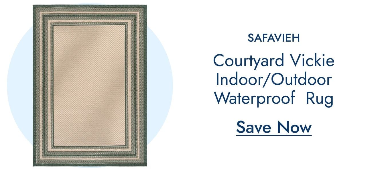 SAFAVIEH Courtyard Vickie Indoor/Outdoor Waterproof Rug