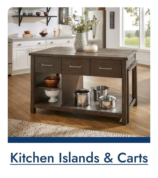 Save on Kitchen Islands & Carts