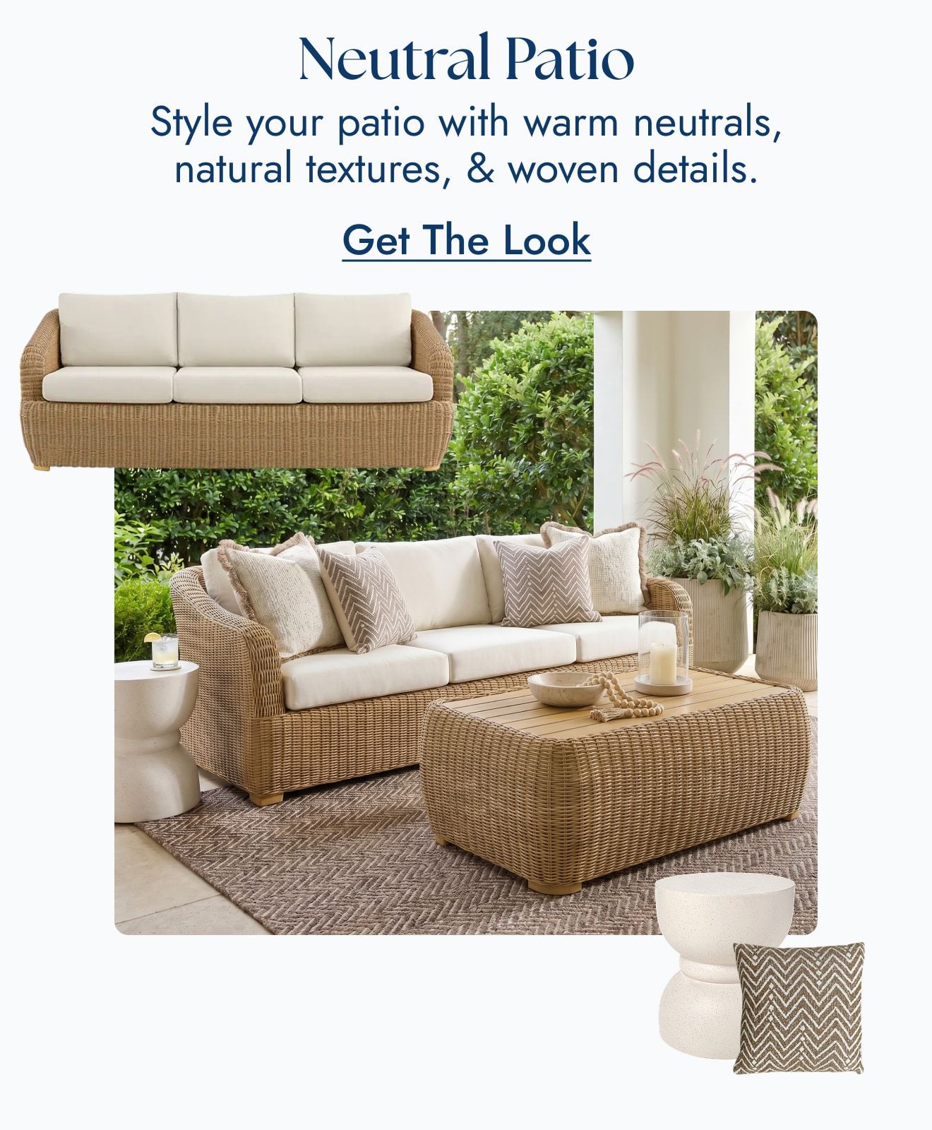 Save on Neutral Patio Styles