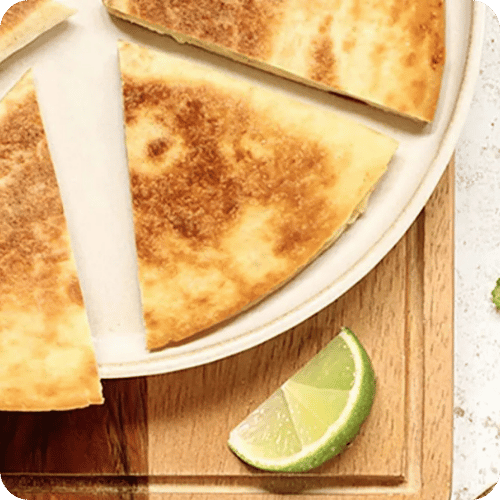 a quesadilla that's the perfect meal kids can make