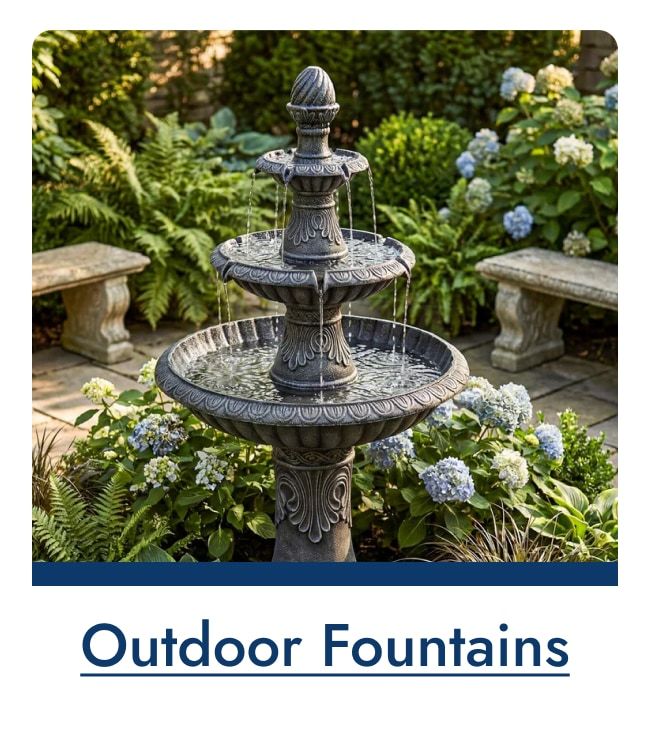 Save on Outdoor Fountains