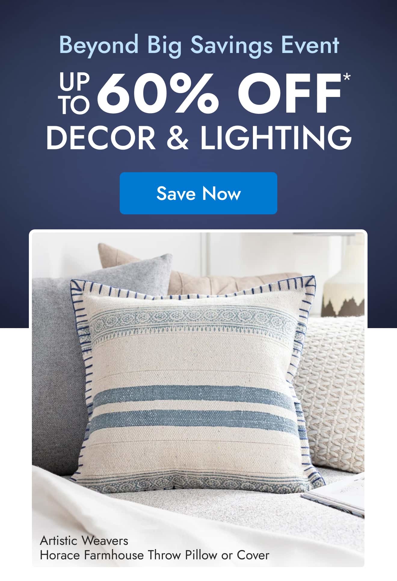 Save on Decor and Lighting